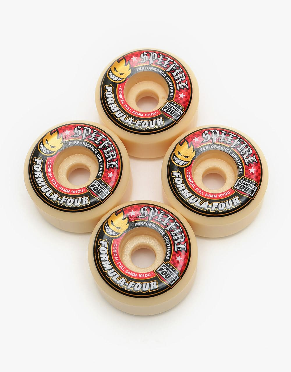 Spitfire Formula Four Conical Full 101d Team Wheel - 54mm