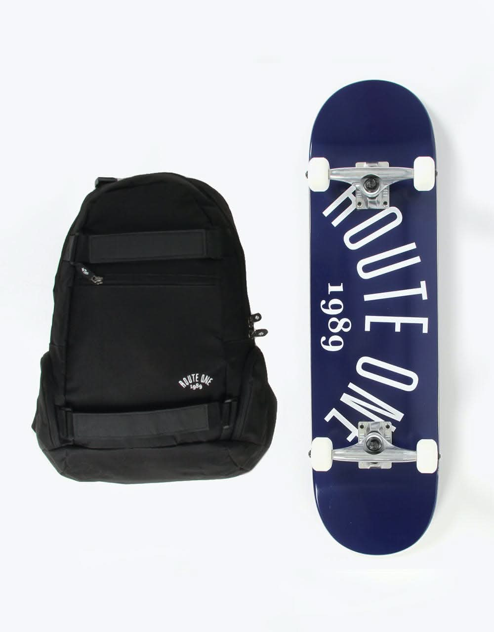 Route One Arch Logo Complete Skateboard Gift Pack - 8.25" (Mellow Concave)