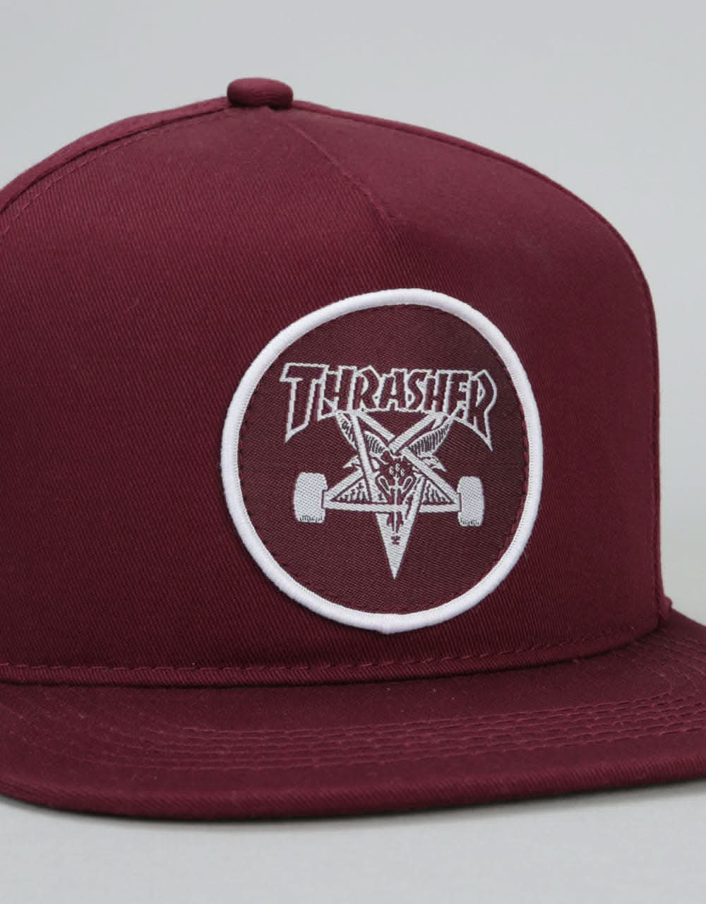 Thrasher Skategoat Snapback Cap - Maroon