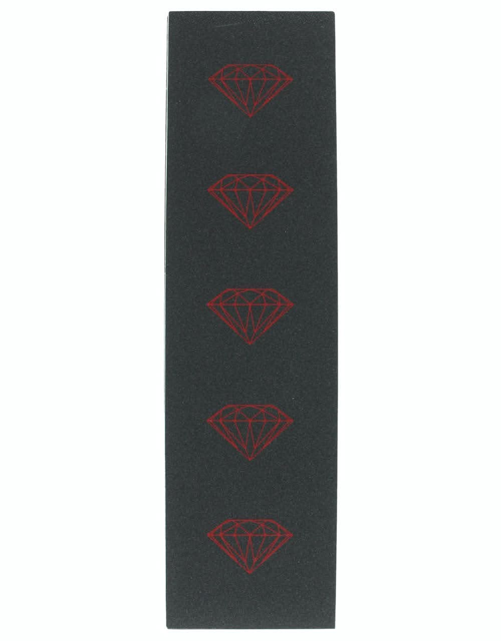 Diamond Brilliant Grip Tape Sheet - Black/Red