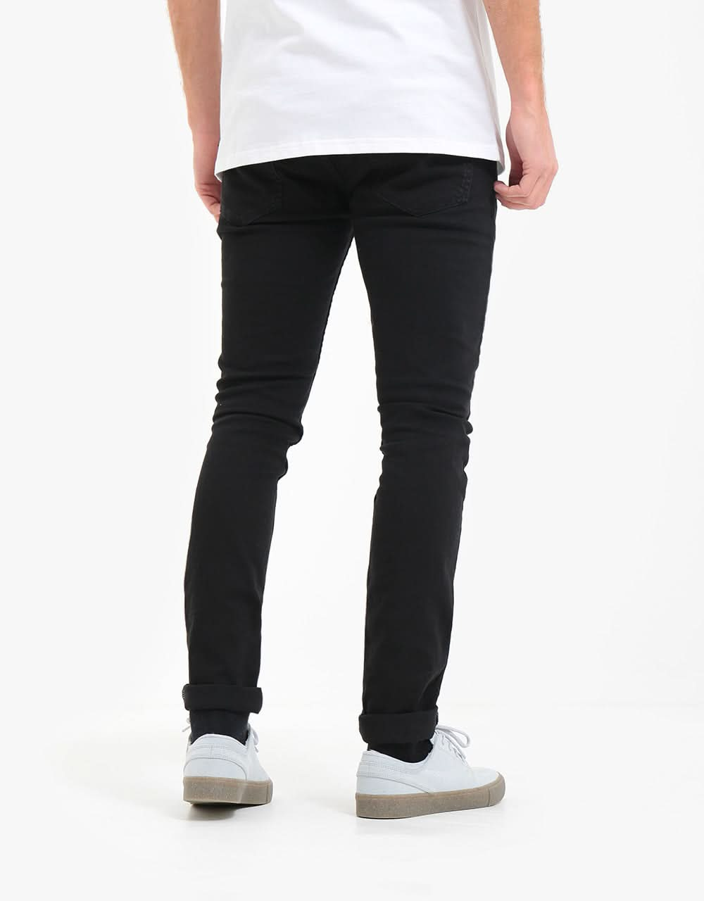 Route One Super Skinny Denim Jeans – Schwarz