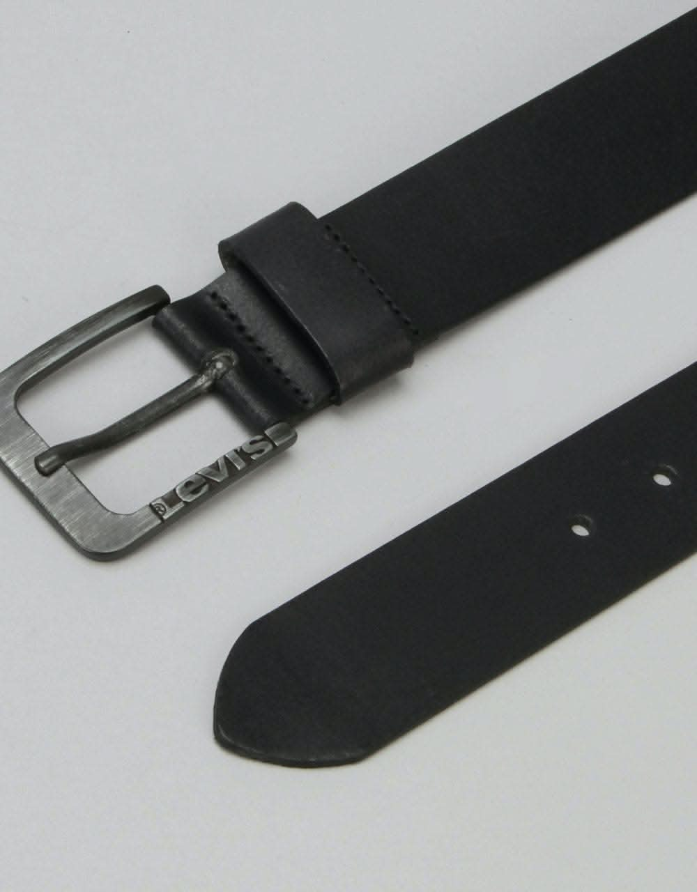 Levis Lockwood Leather Belt - Regular Black