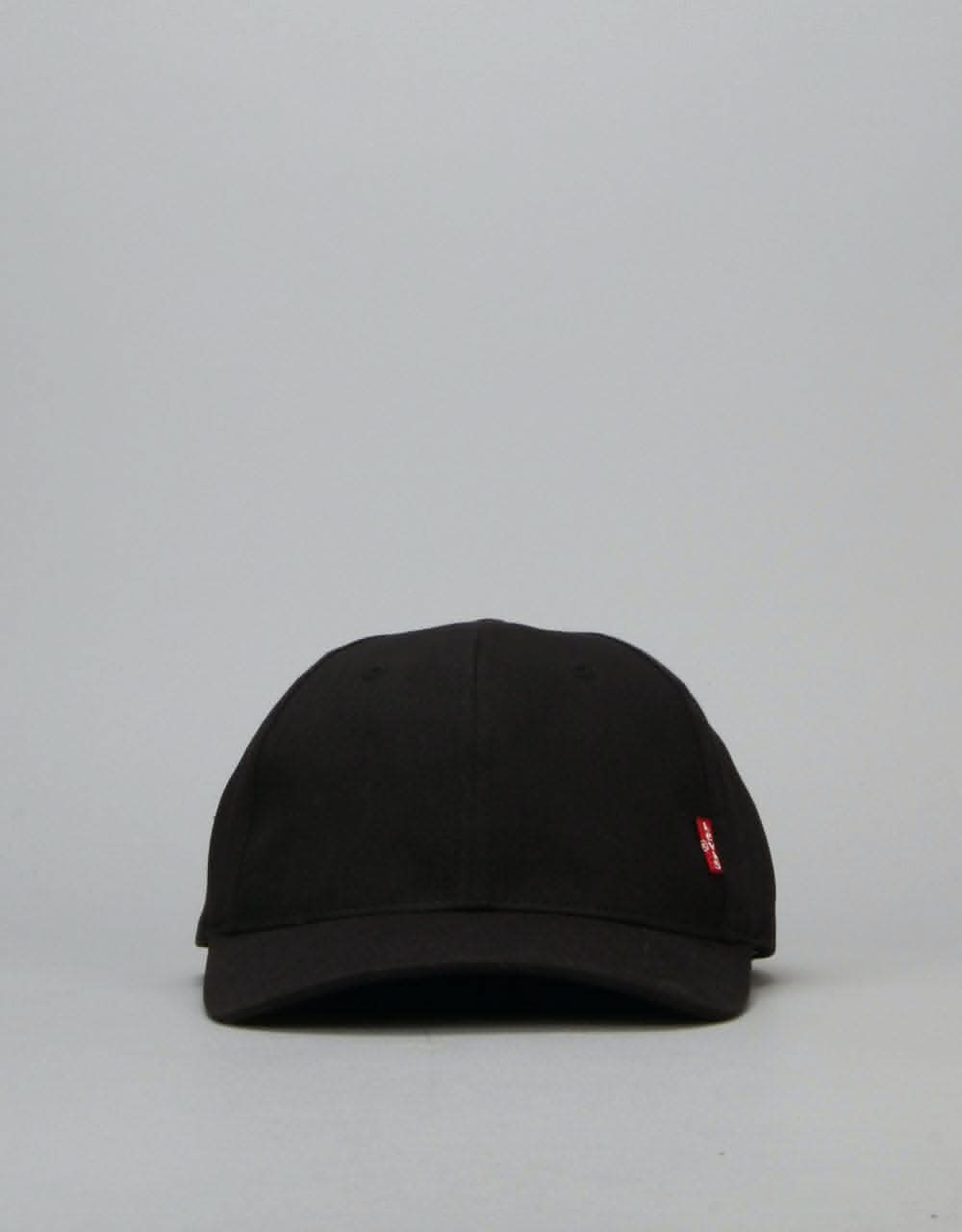 Levis Classic Twill Red Tab Baseball Cap - Black