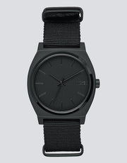 Nixon Time Teller Nato Watch - All Matte Black