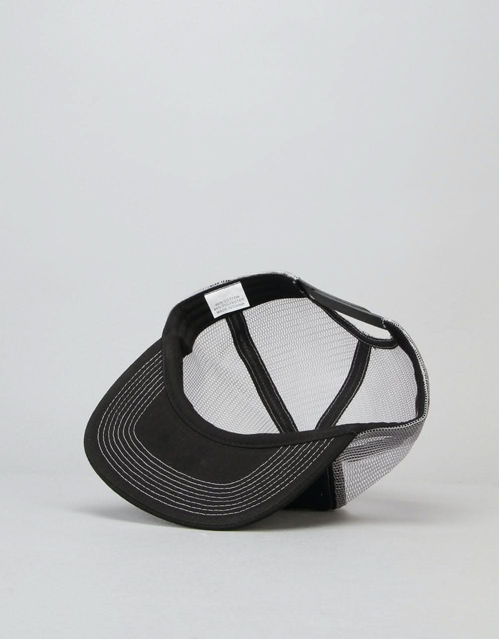 Thrasher Magazine Logo Mesh Snapback Cap - Black/Grey