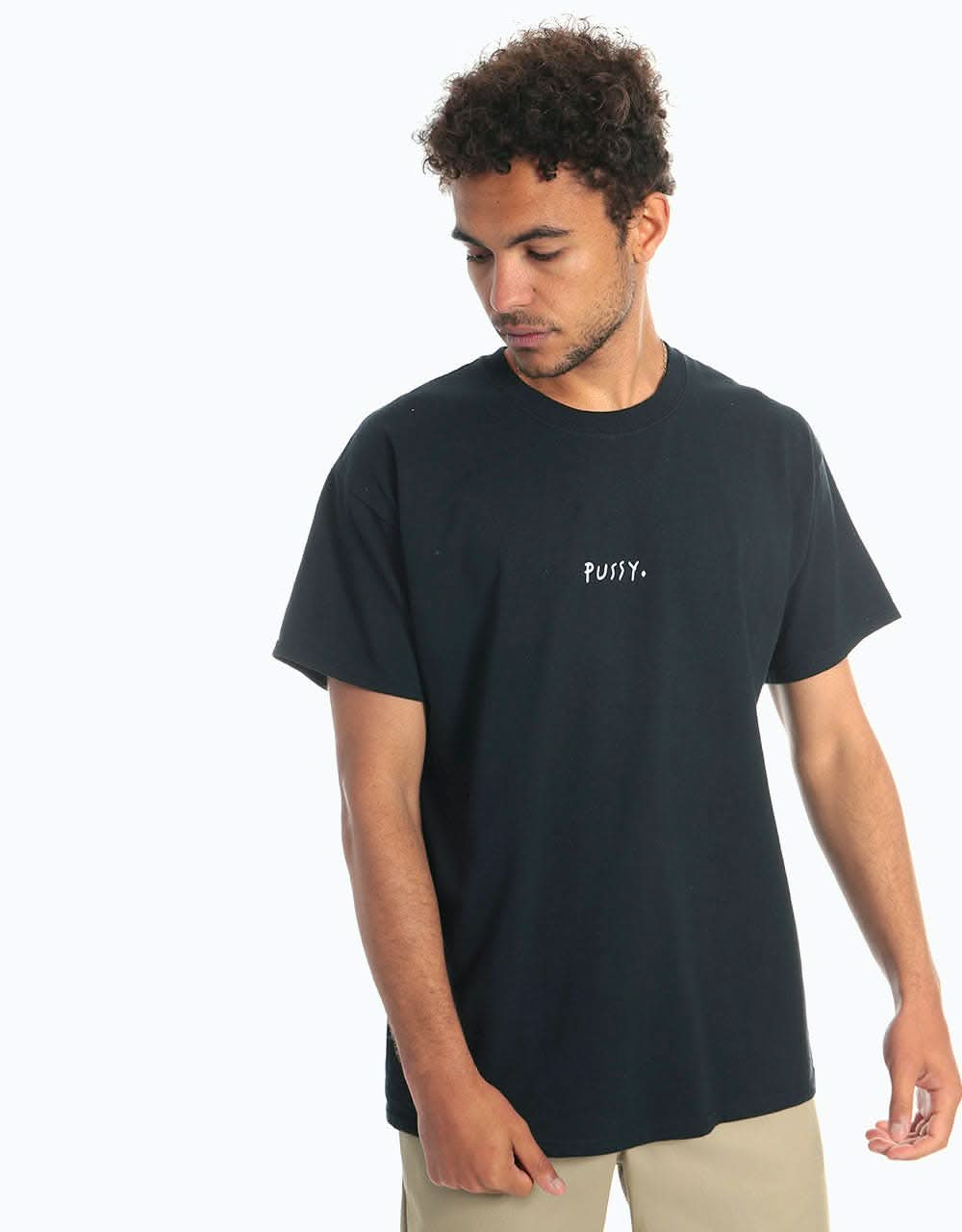 Route One Pussy T-Shirt - Black