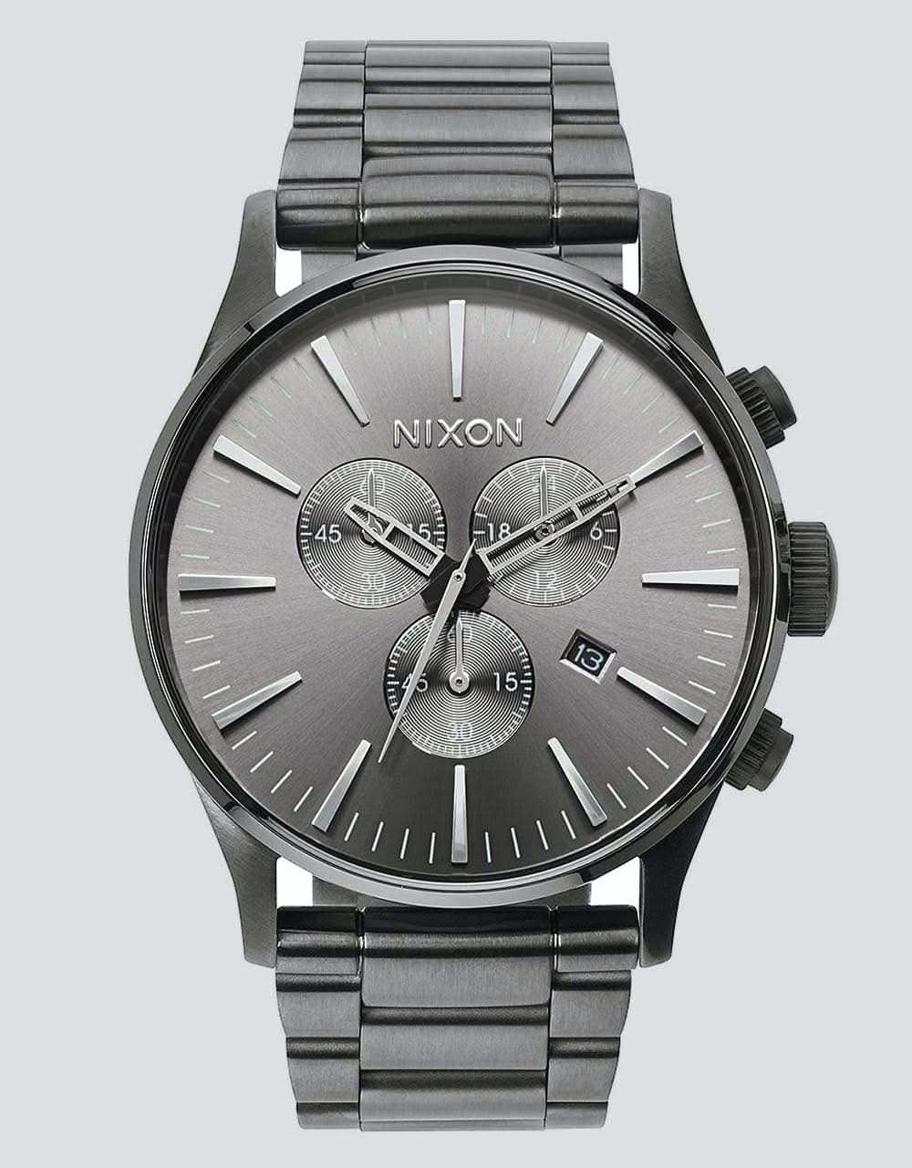 Nixon Sentry Chrono Watch - All Gunmetal