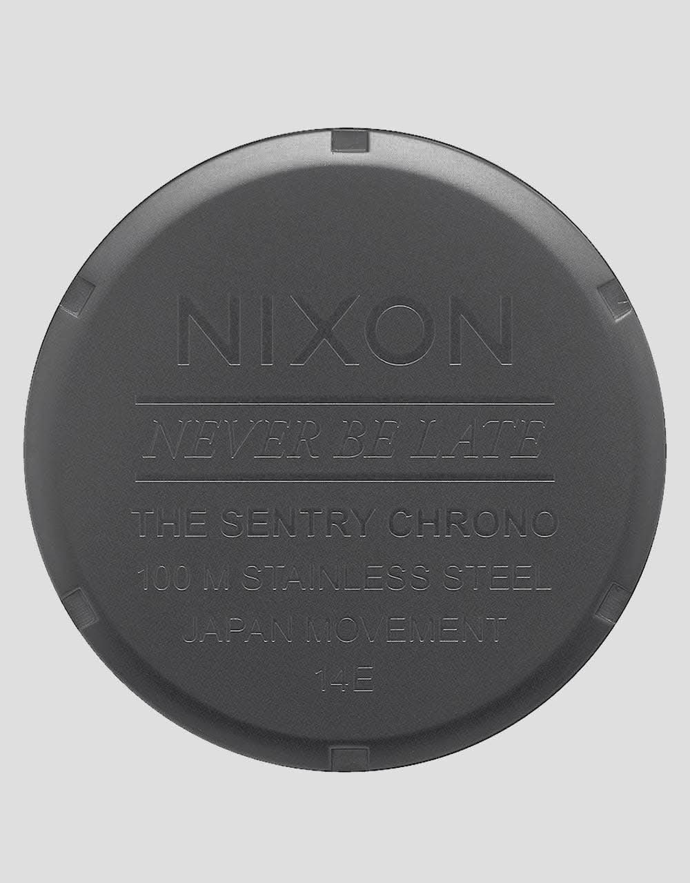 Nixon Sentry Chrono Watch - All Gunmetal