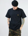 T-shirt Carhartt WIP P/E Chase - Blu scuro/Oro