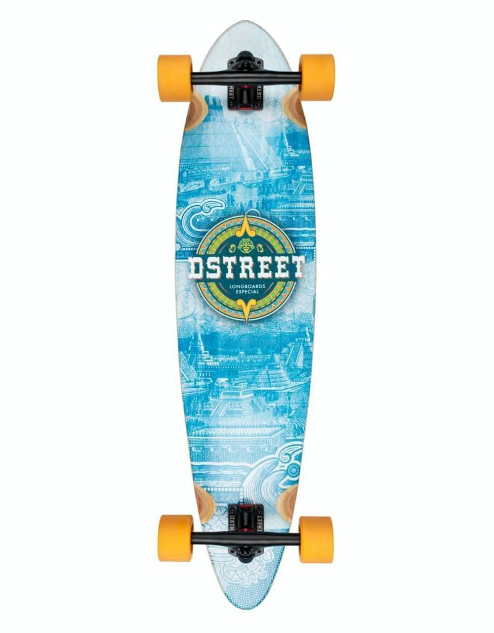 D Street Bamboo Mayan Longboard - 36" x 8.75"