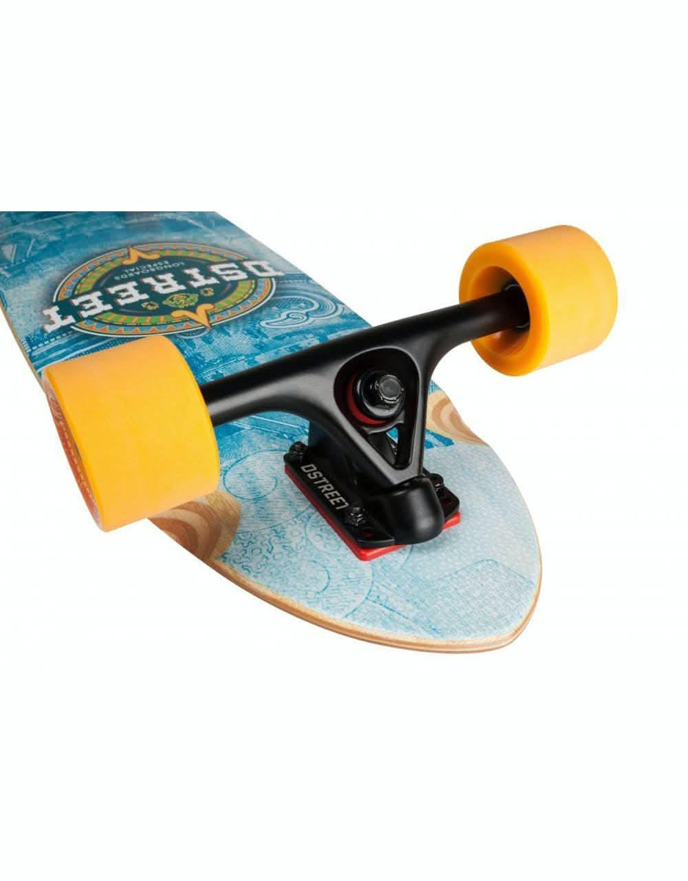 D Street Bamboo Mayan Longboard - 36" x 8.75"