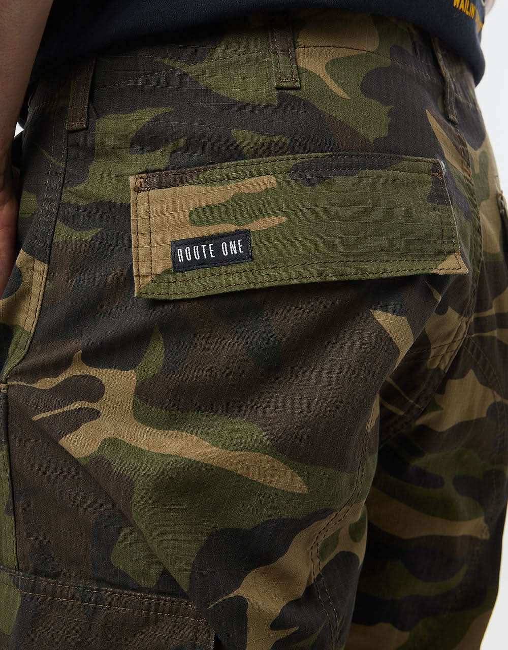 Route One Cargo Pants - Camouflage