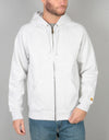 Carhartt Hooded Chase Jacket - Ash Heather/Gold