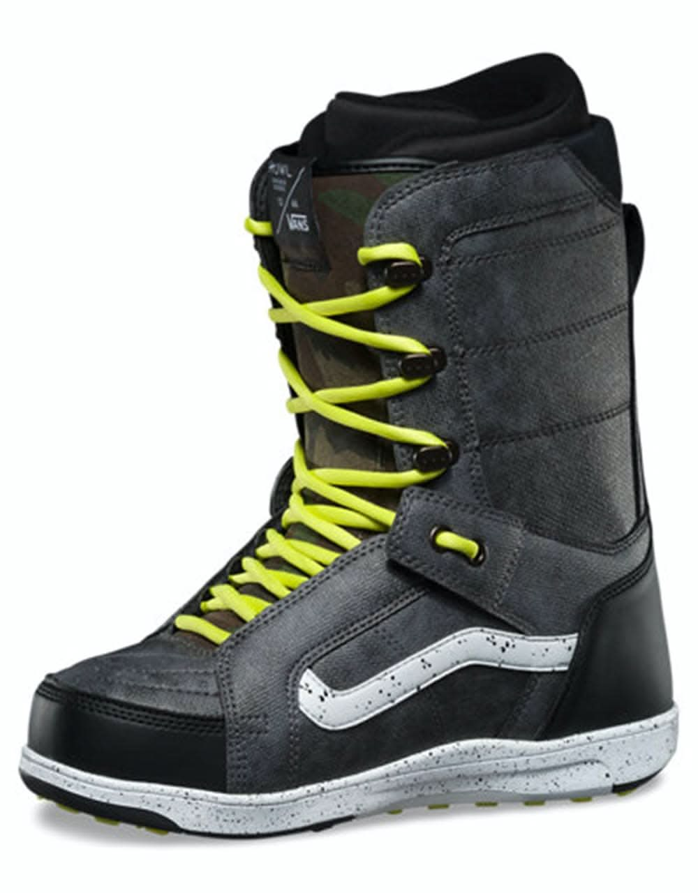 Vans x Howl Hi-Standard 2018 Snowboard Boots - Black/Sulphur