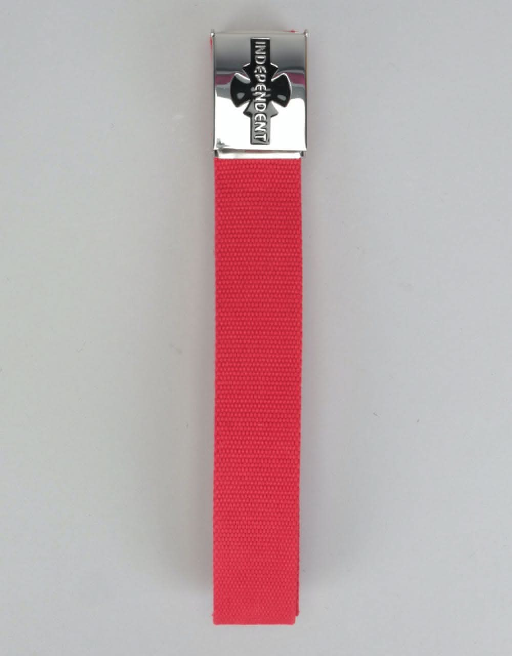 Independent Clipped Belt - Cardinal Red