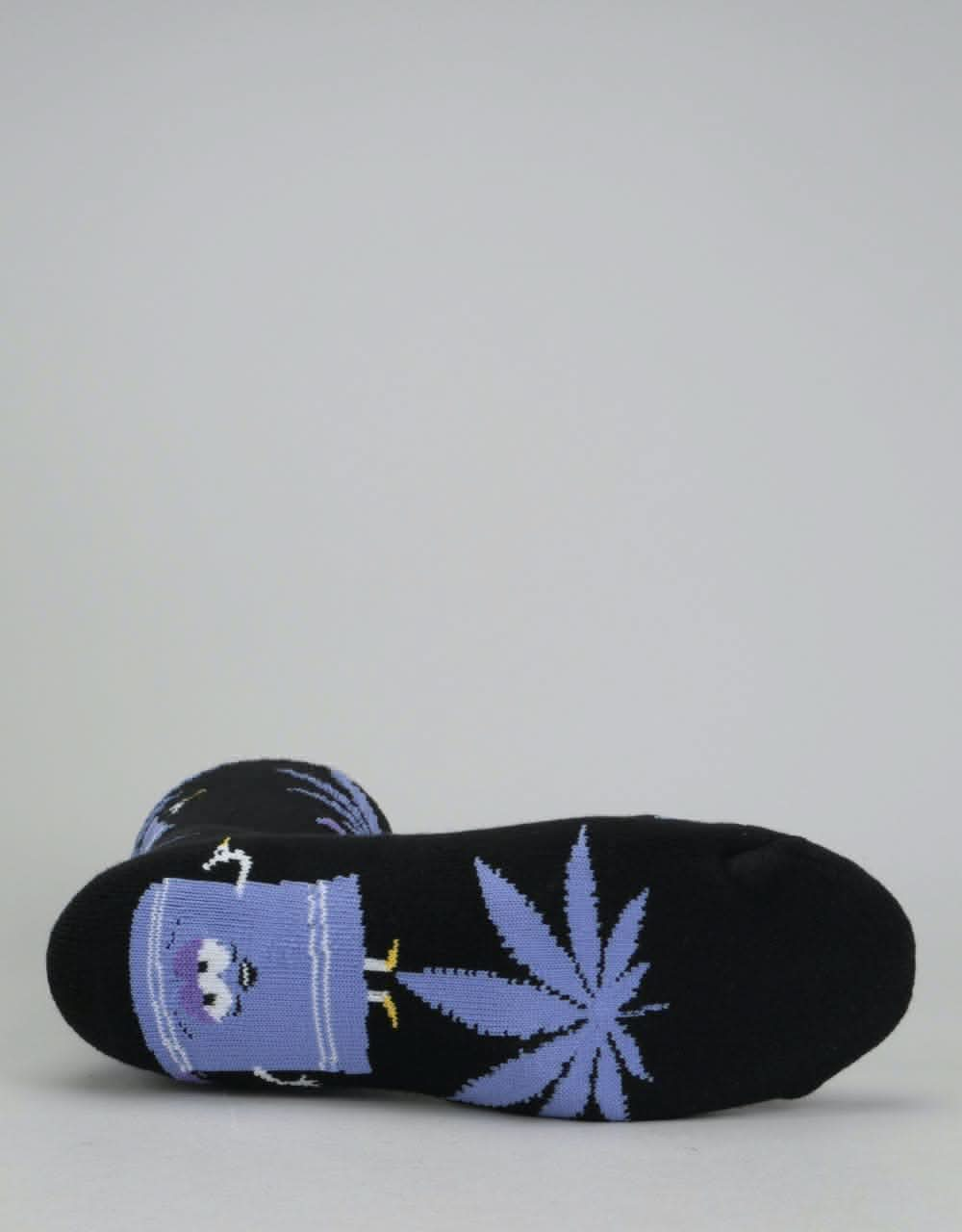 HUF x South Park Towelie Plantlife Crew Socks - Black