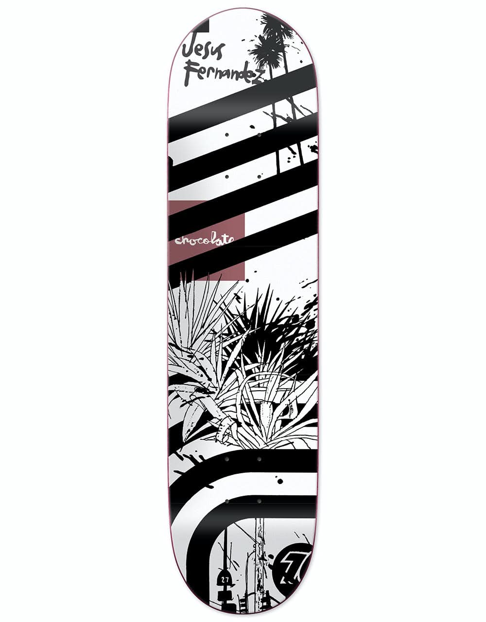 Chocolate x Evan Hecox Jesus Out West Skateboard Deck - 8.25"