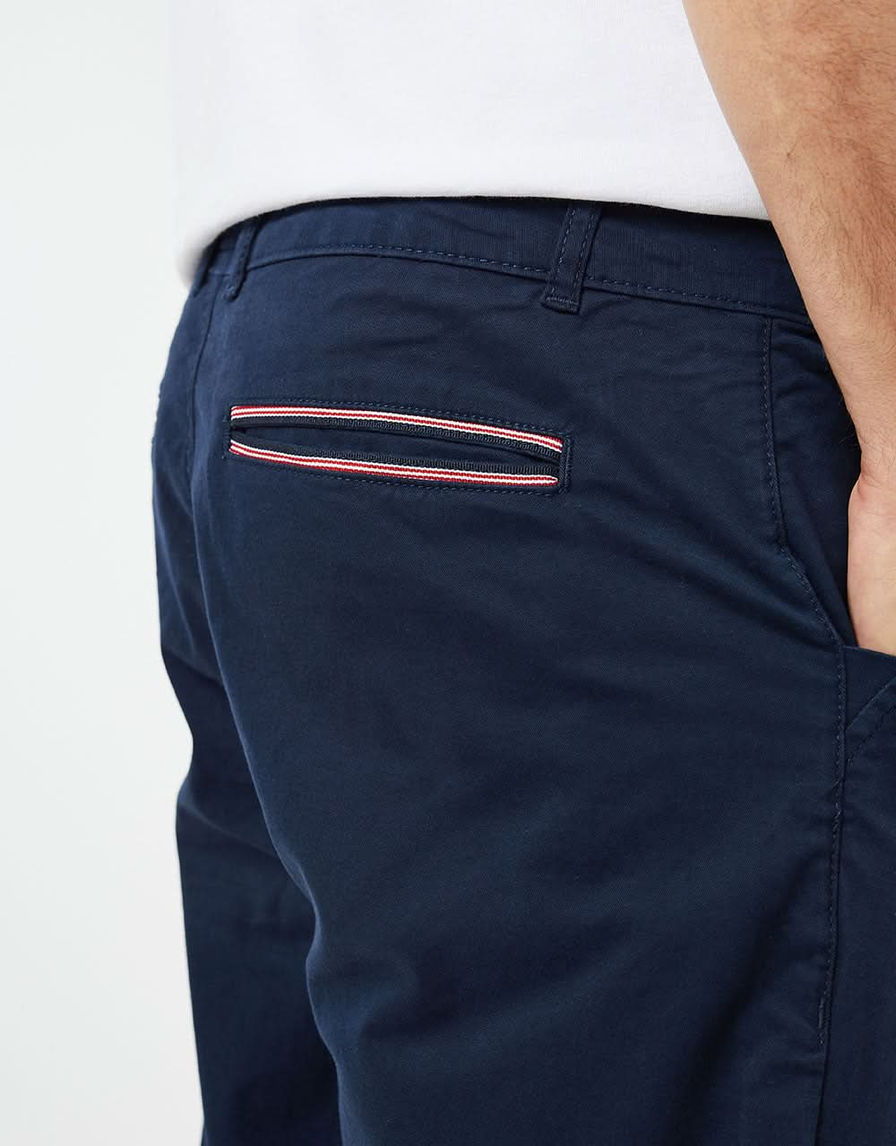 Pantalones cortos chinos Route One Premium - Azul marino