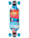 D Street Galea Bamboo Drop Through Longboard - 35" x 9.5"