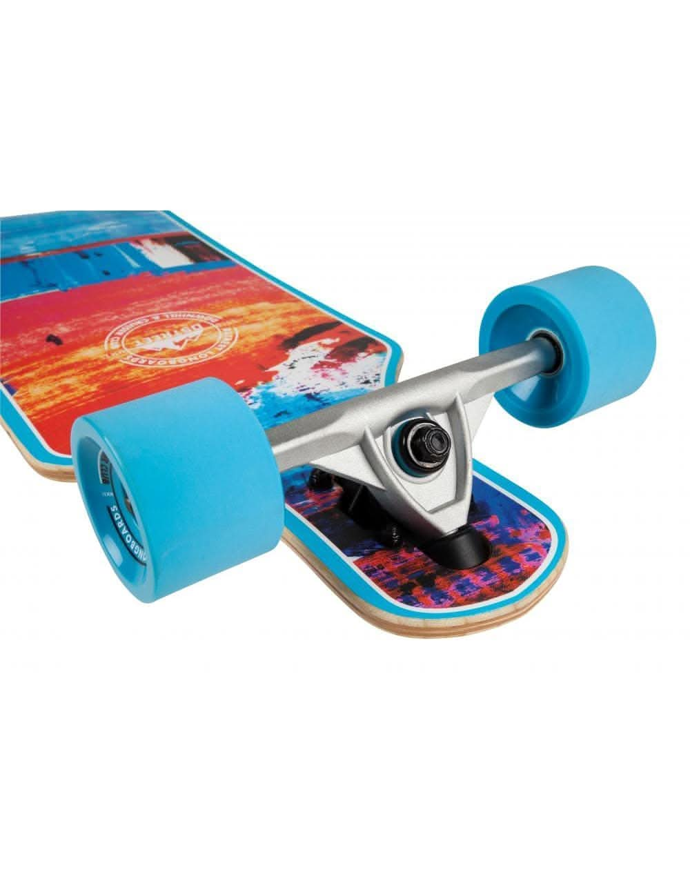 D Street Galea Bamboo Drop Through Longboard - 35" x 9.5"