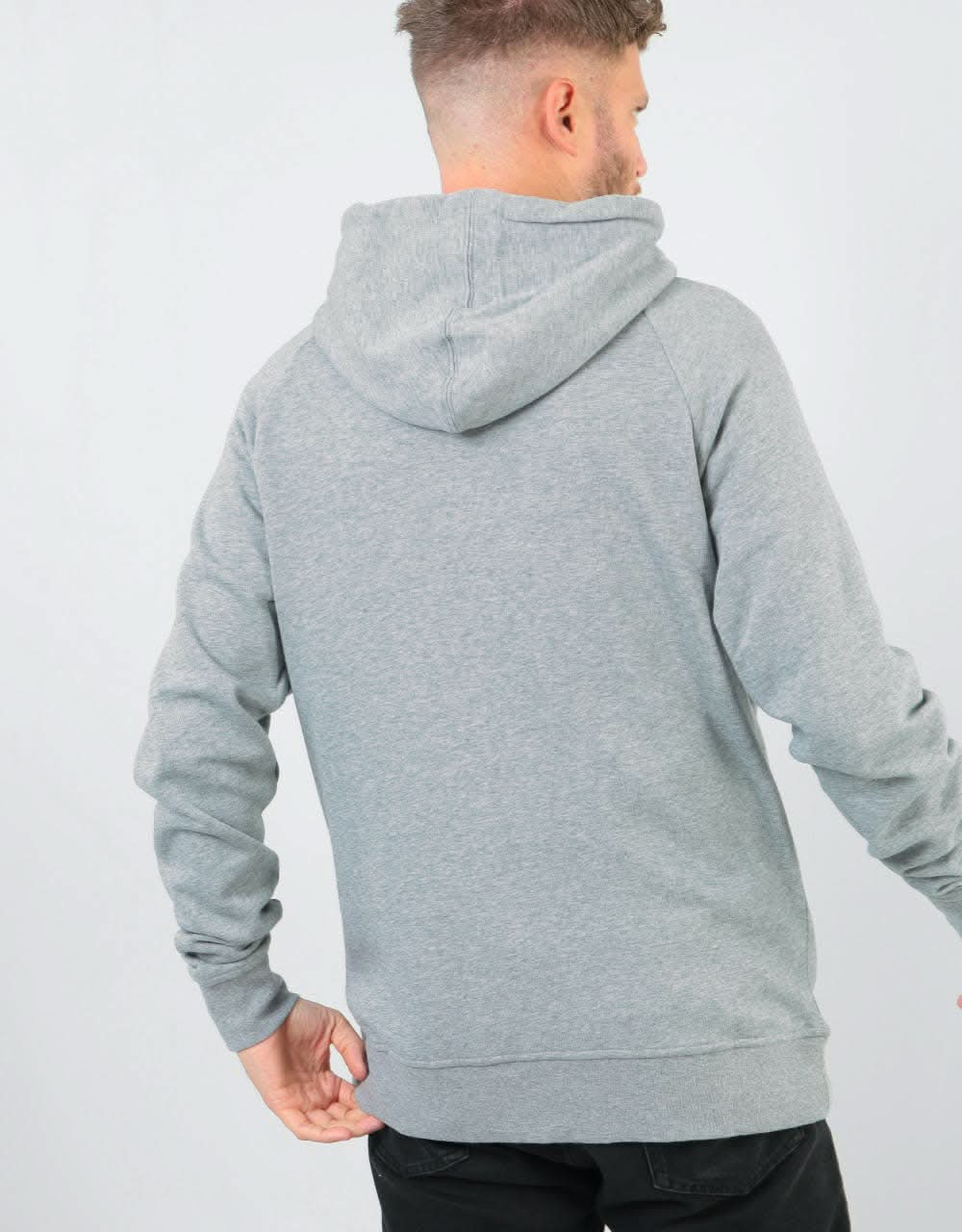 Etnies Core Icon Box Zip Hoodie - Grey Heather