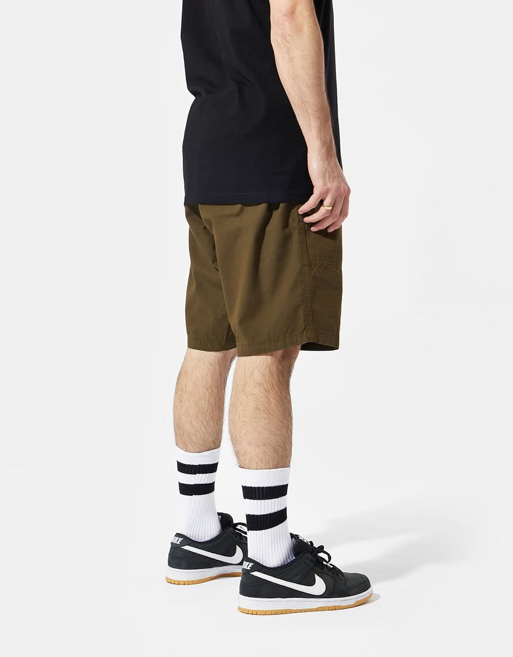 Route One Classic Clip Shorts - Olive