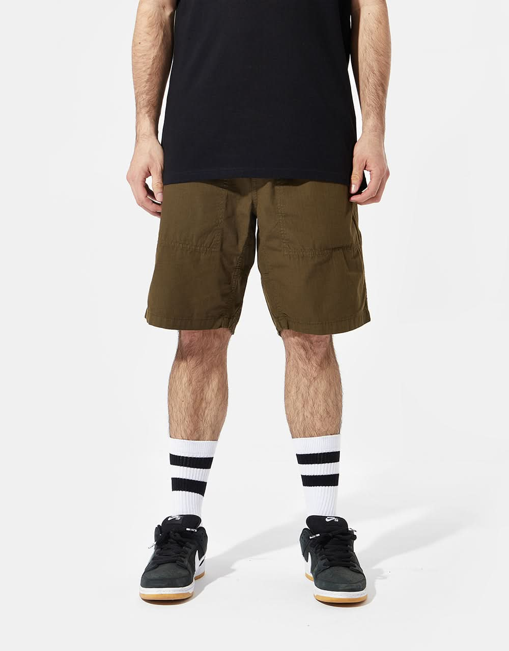 Route One Classic Clip Shorts - Olive