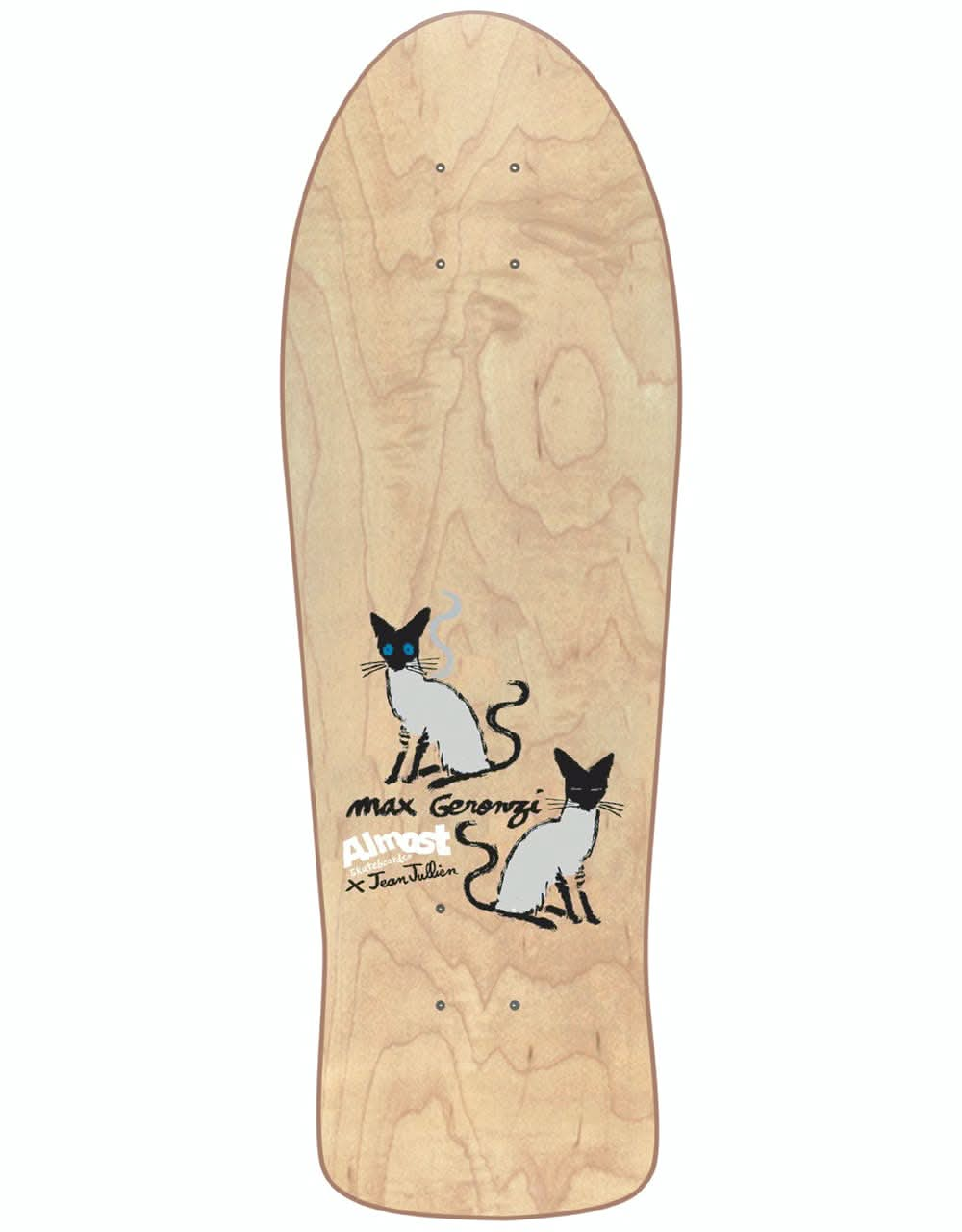 Almost Geronzi Pet Skateboard Deck - 9.9"