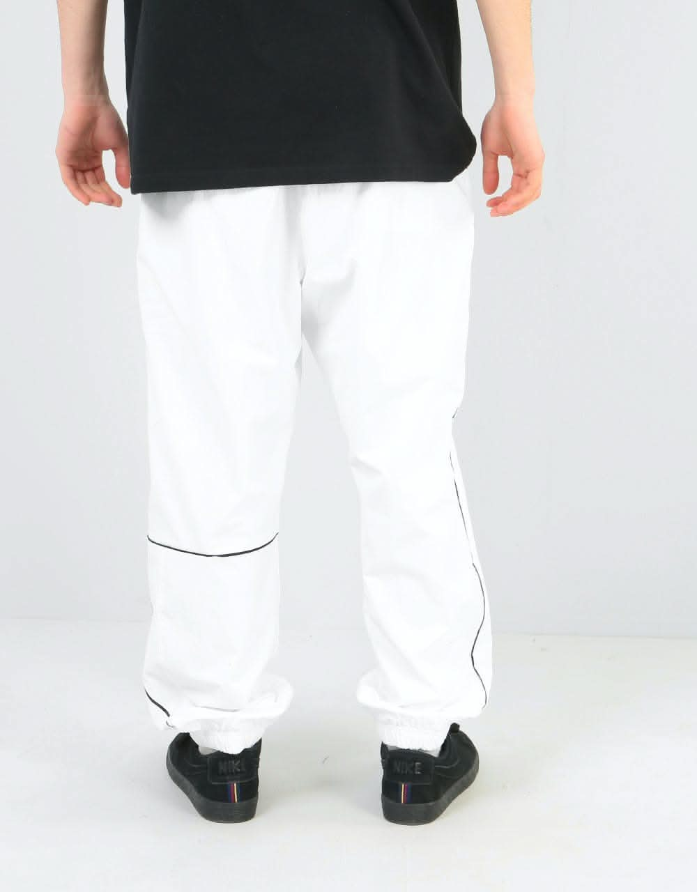 Nike SB Swoosh Track Pant - White/Black/Black