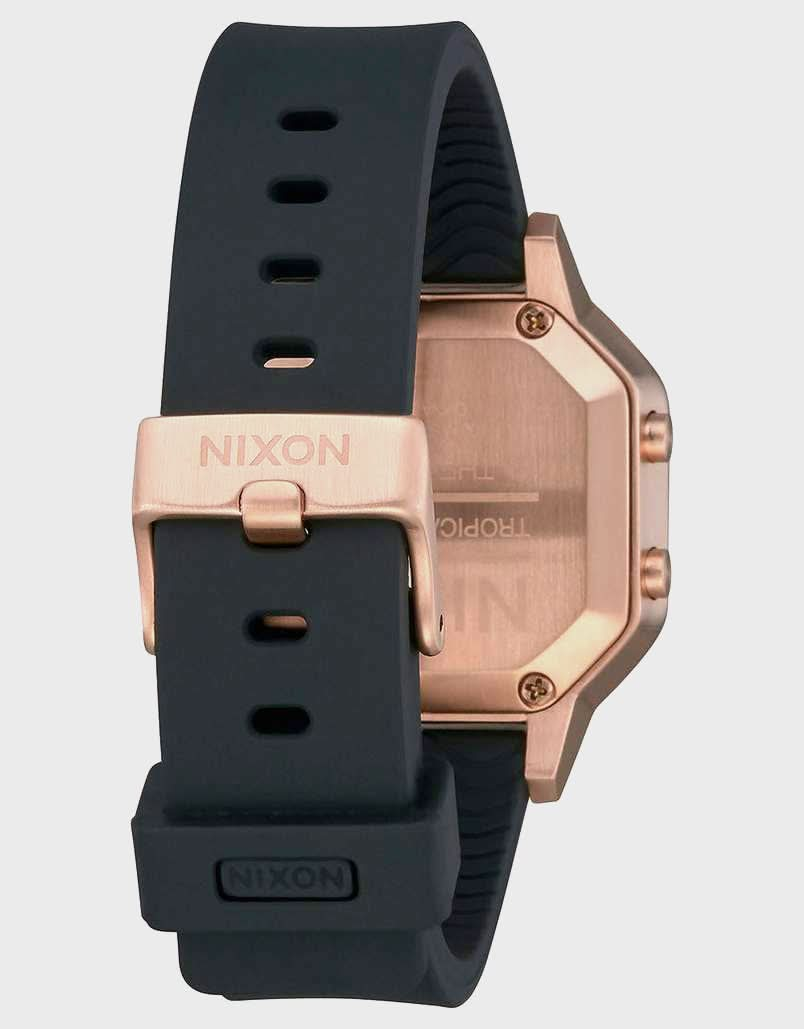 Nixon Siren SS Watch - Rose Gold/Black