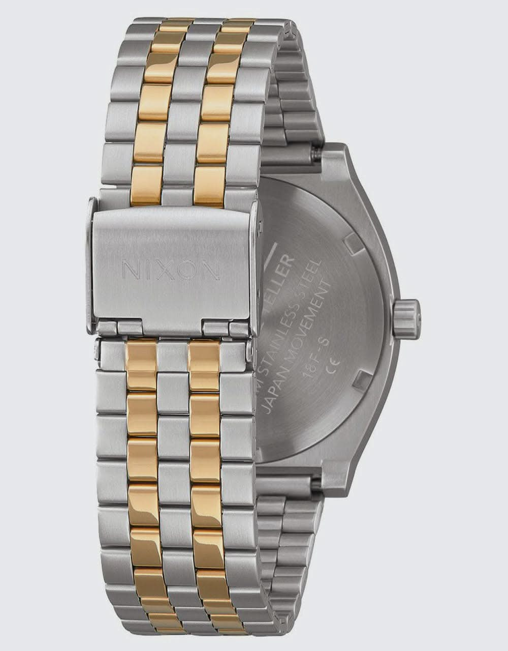 Nixon Time Teller Watch - Silver/Gold