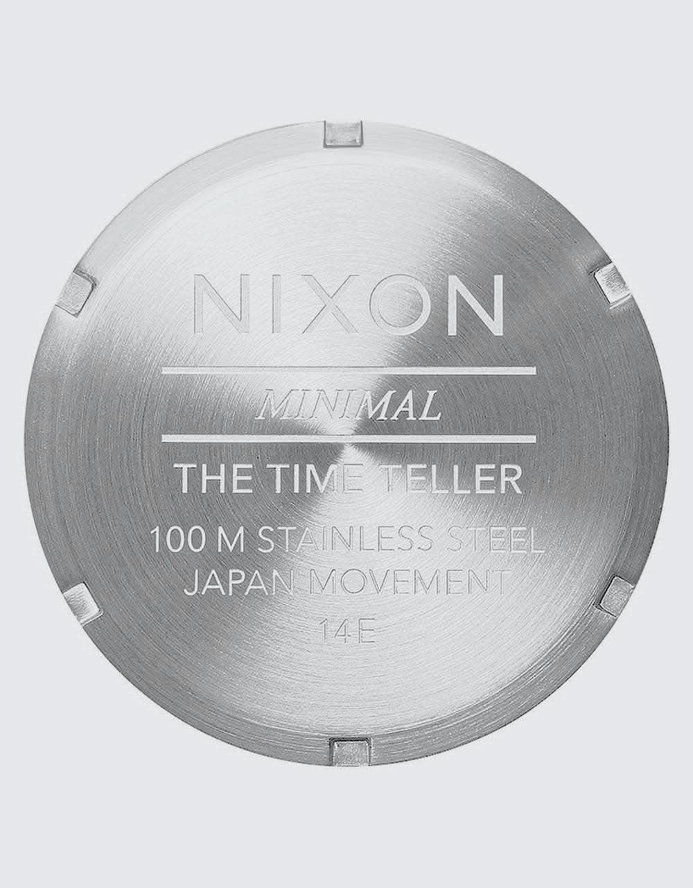 Nixon Time Teller Watch - Silver/Gold