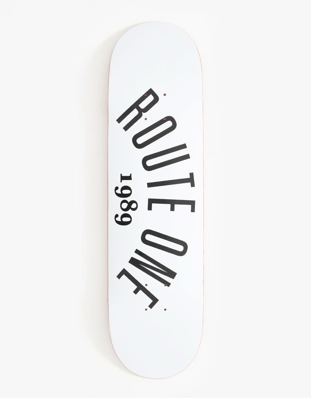 Tabla de skate Route One Arch Logo 'OG Shape' - 8.125"