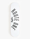 Tabla de skate Route One Arch Logo 'OG Shape' - 8.125"