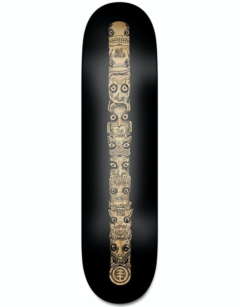 Element x Fos Garcia Totem Skateboard Deck - 8"