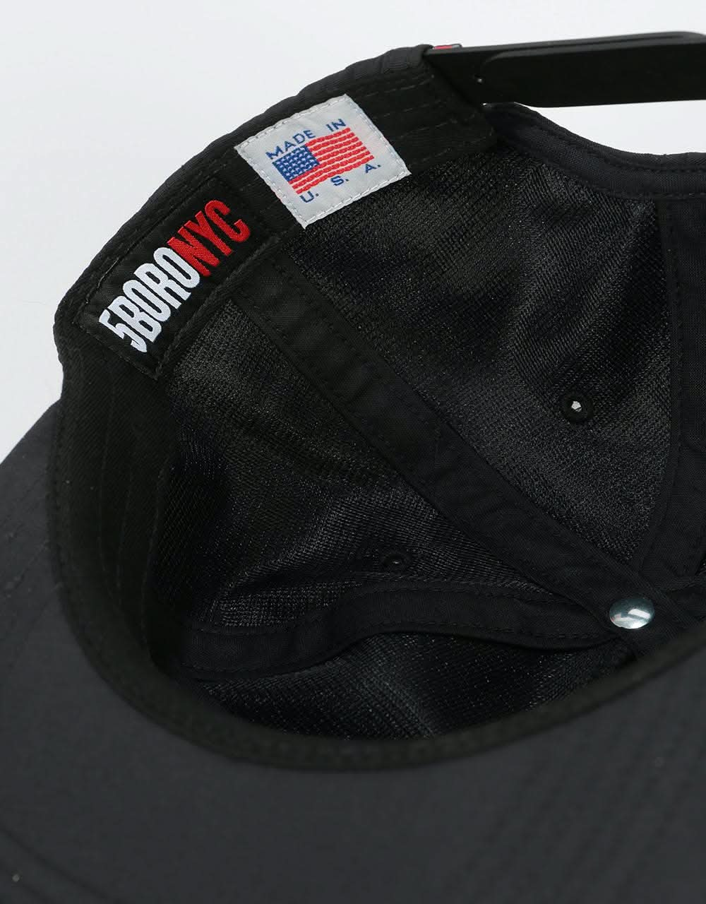 5Boro Don't Tread Snapback Cap - Black