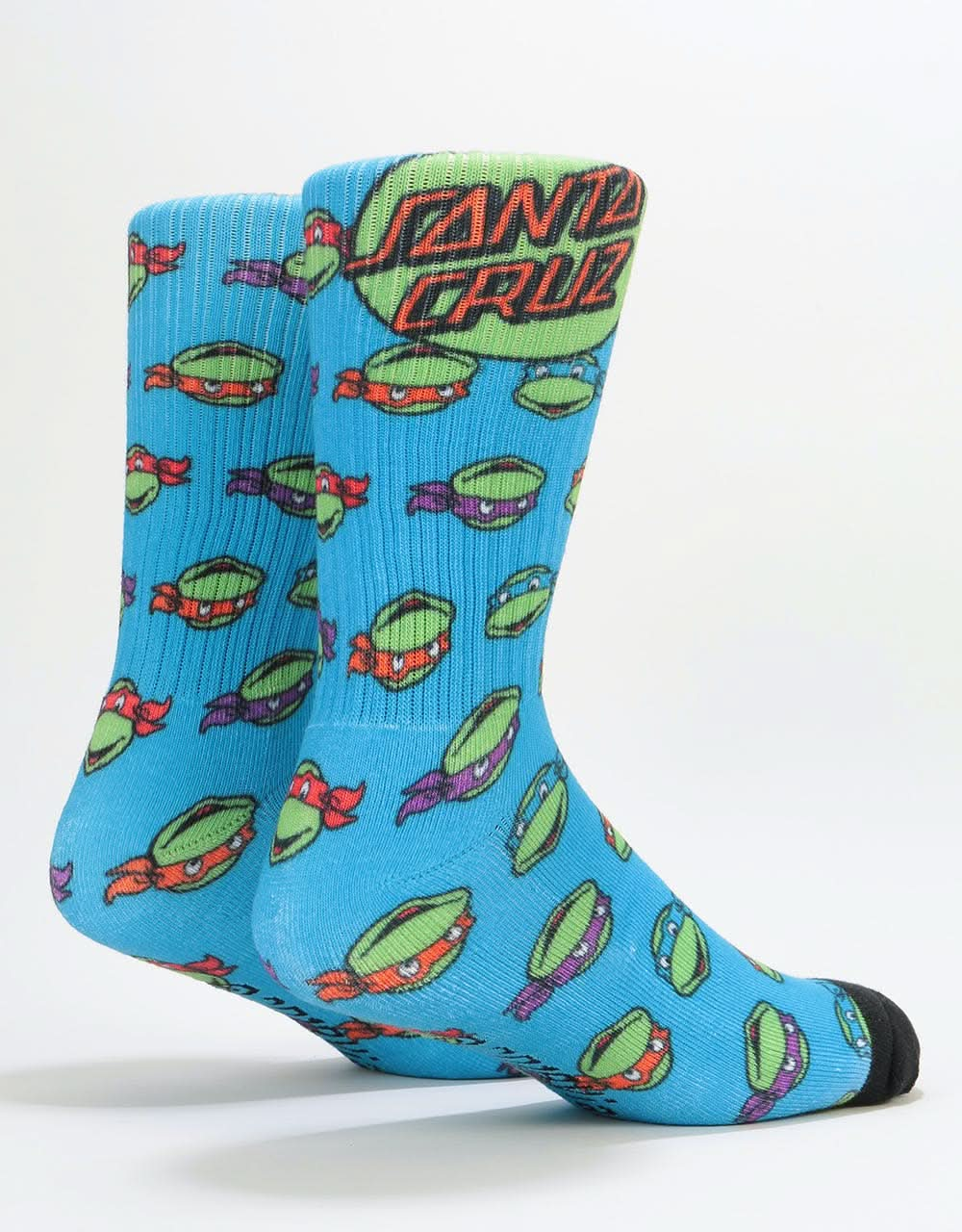 Santa Cruz x TMNT Ninja Turtles Socks - Blue