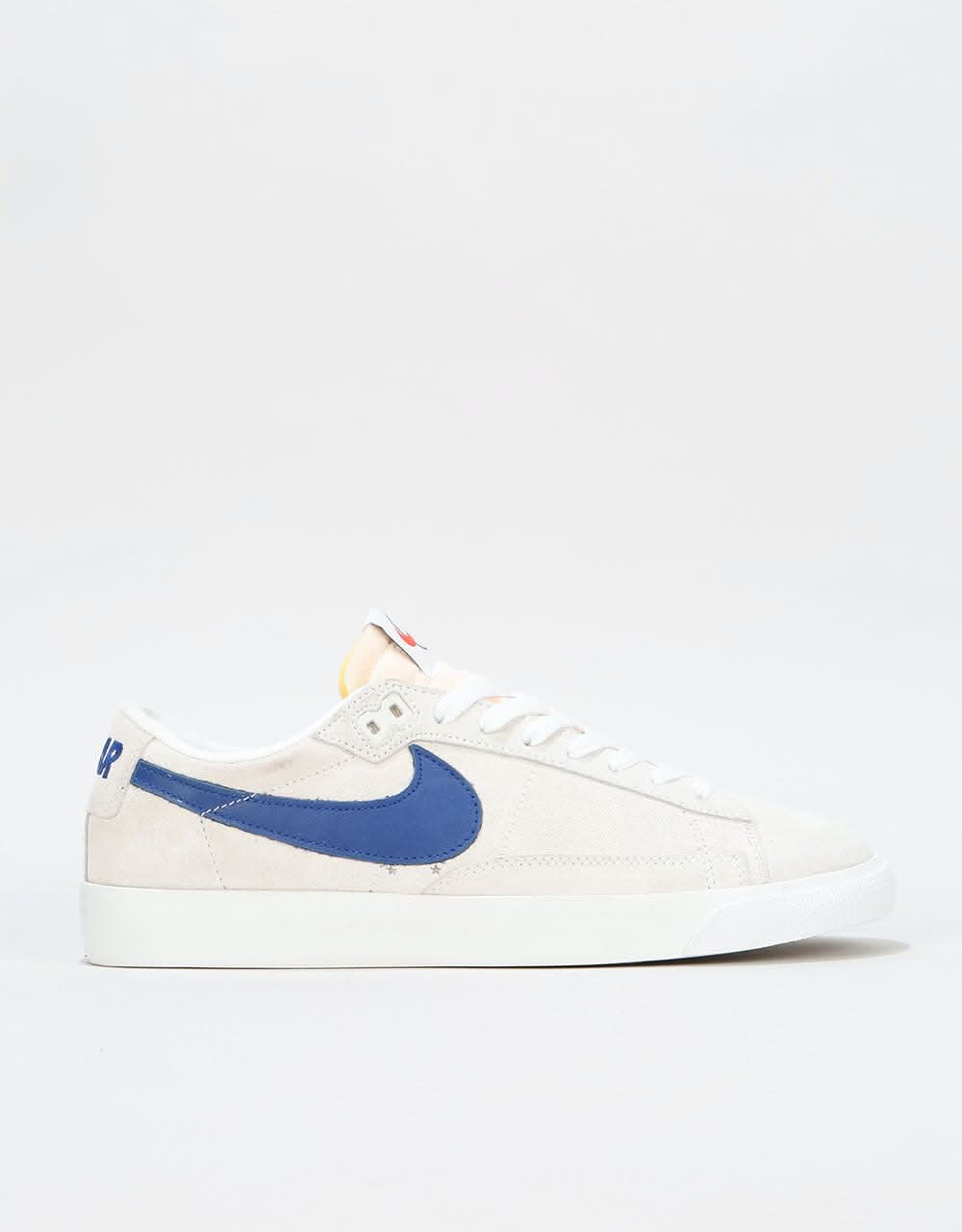 Nike SB x Polar Zoom Blazer Low GT QS Skate Shoes - Summit White/Royal