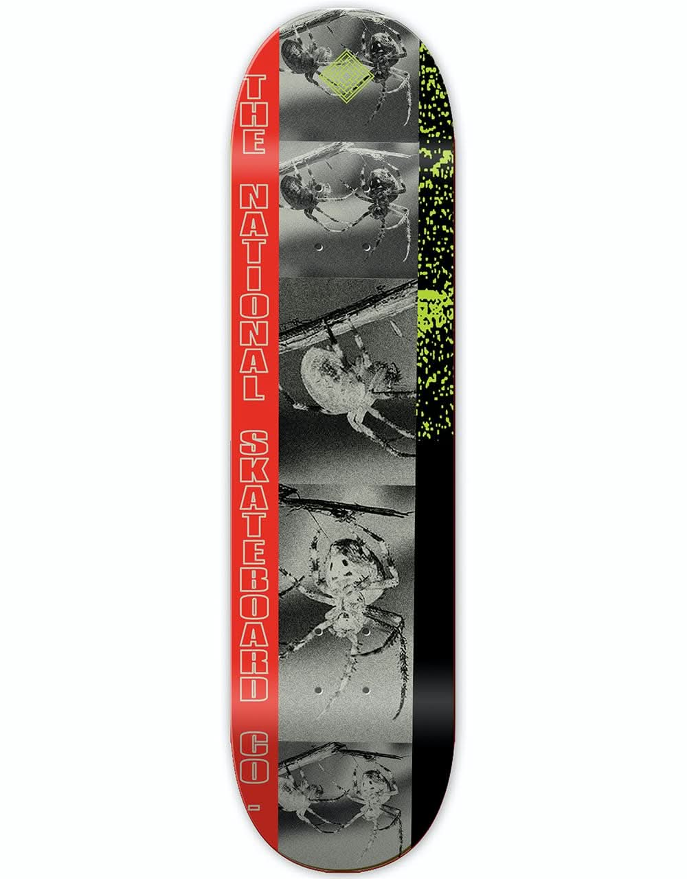 The National Skateboard Co Arachnophobia Skateboard Deck - 8.3"