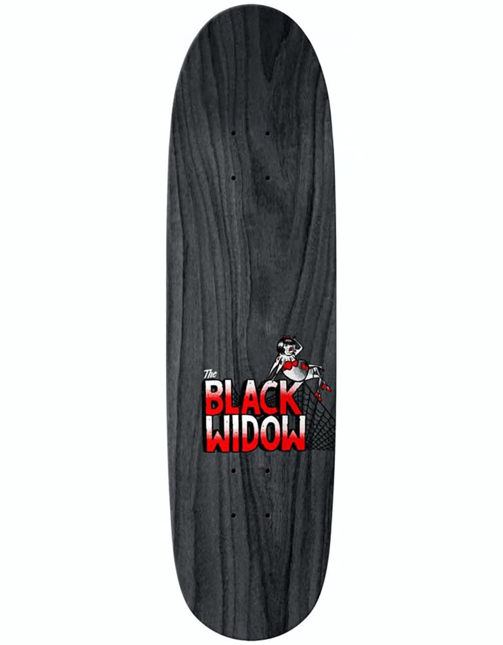 Anti-Hero Black Widow Shaped Eagle Skateboard Deck - 8.5"