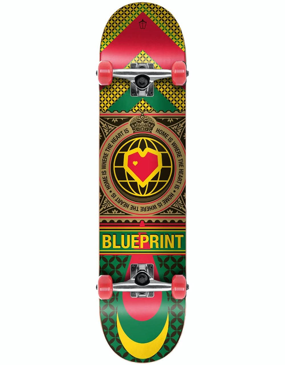 Blueprint Home Heart Complete Skateboard - 7.625"