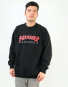 Thrasher Godzilla Crewneck Sweat - Black