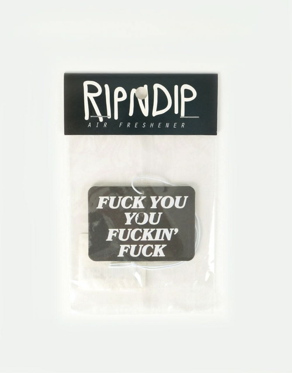 RIPNDIP Fucking Fuck Air Freshener - Black