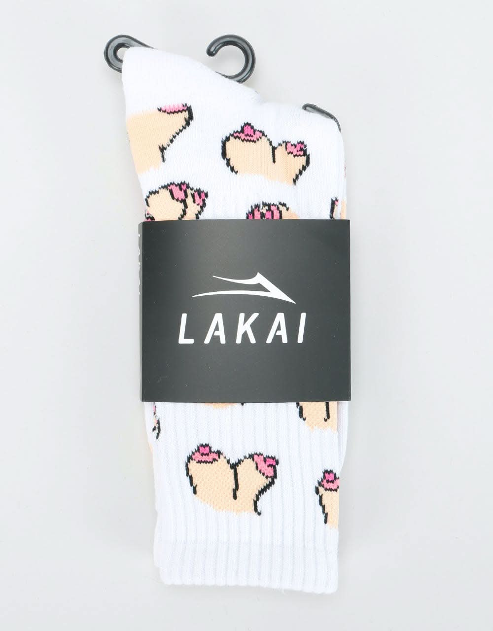 Lakai x Porous Walker Titz Socks - White