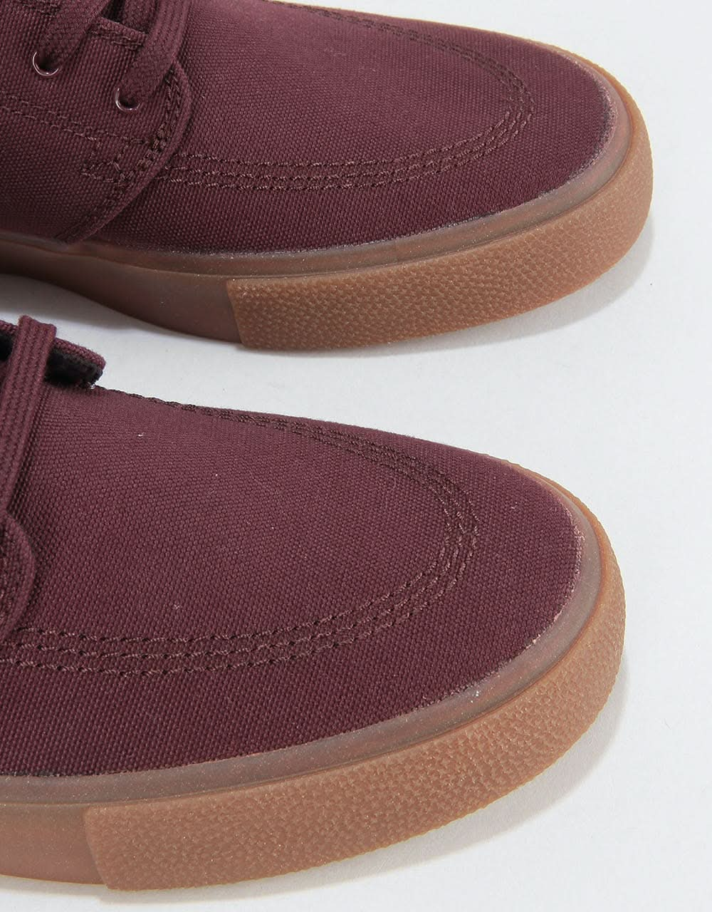 Nike SB Zoom Janoski RM Canvas Skate Shoes - Mahogany/White-Gum