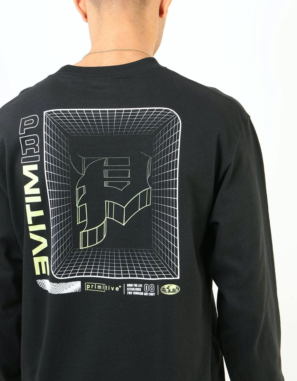 Primitive Horizon L/S T-Shirt - Black