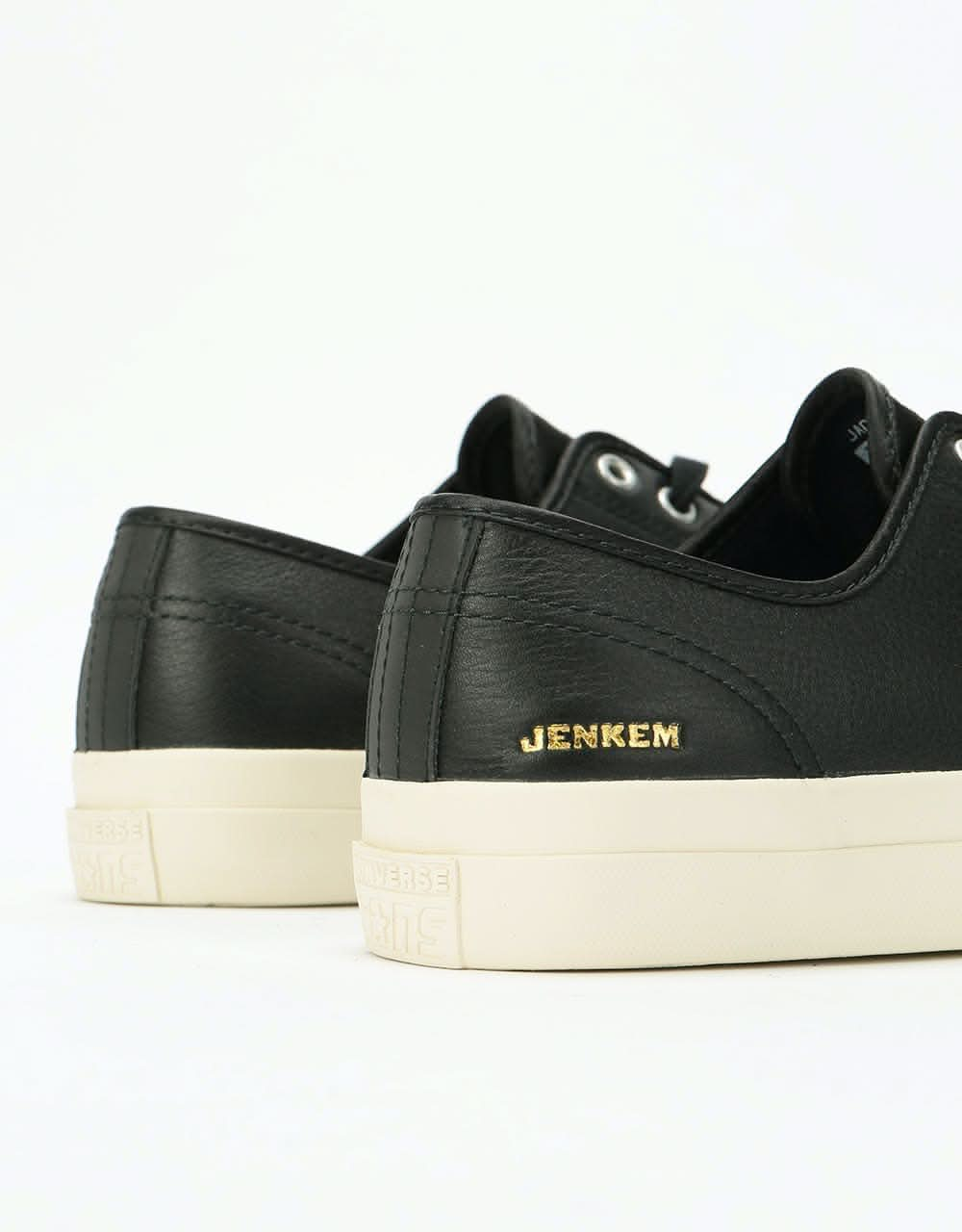 Converse x Jenkem Jack Purcell Pro Ox Skate Shoes - Black/Egret/Black