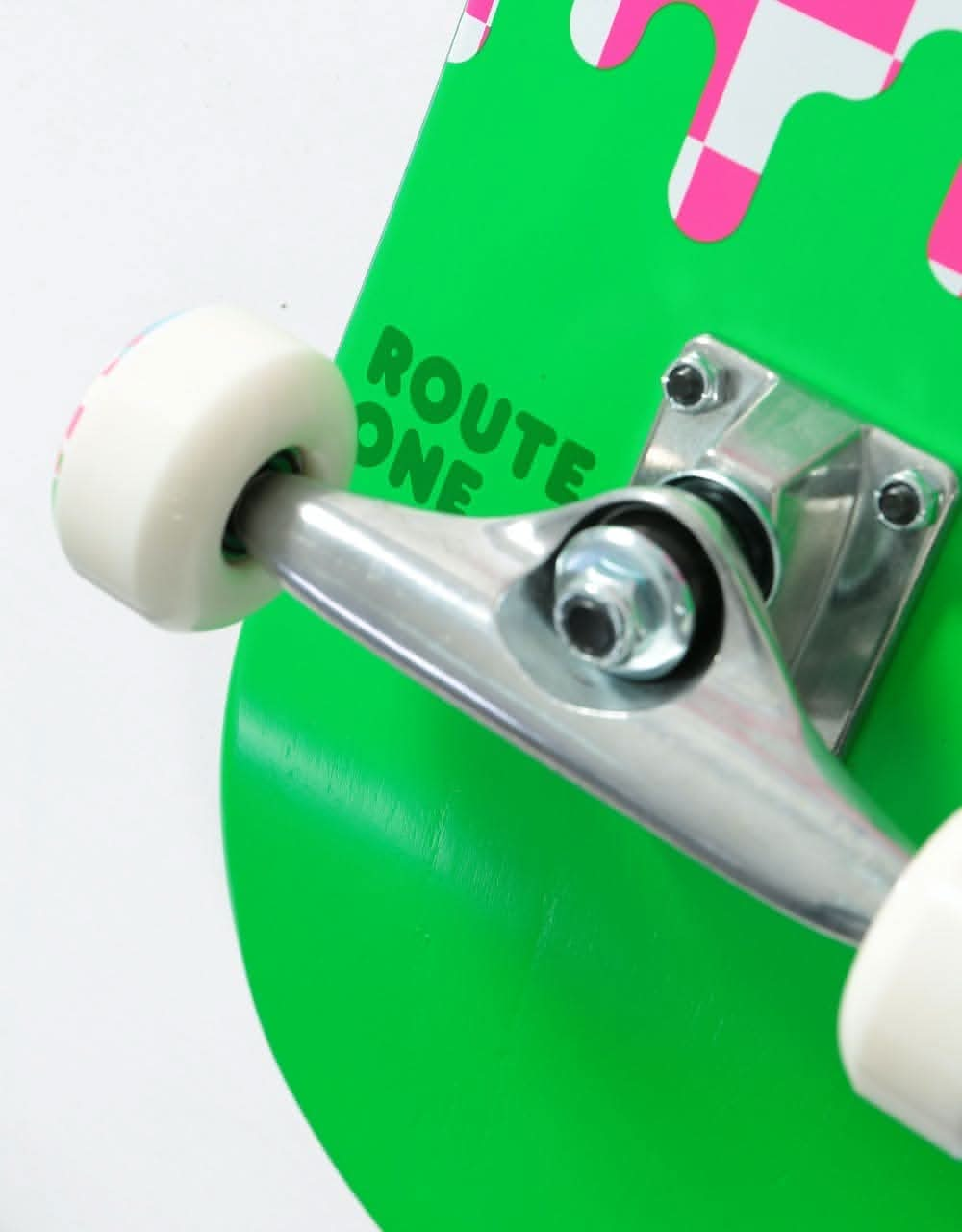 Route One Check Drip Complete Skateboard - 7.75"