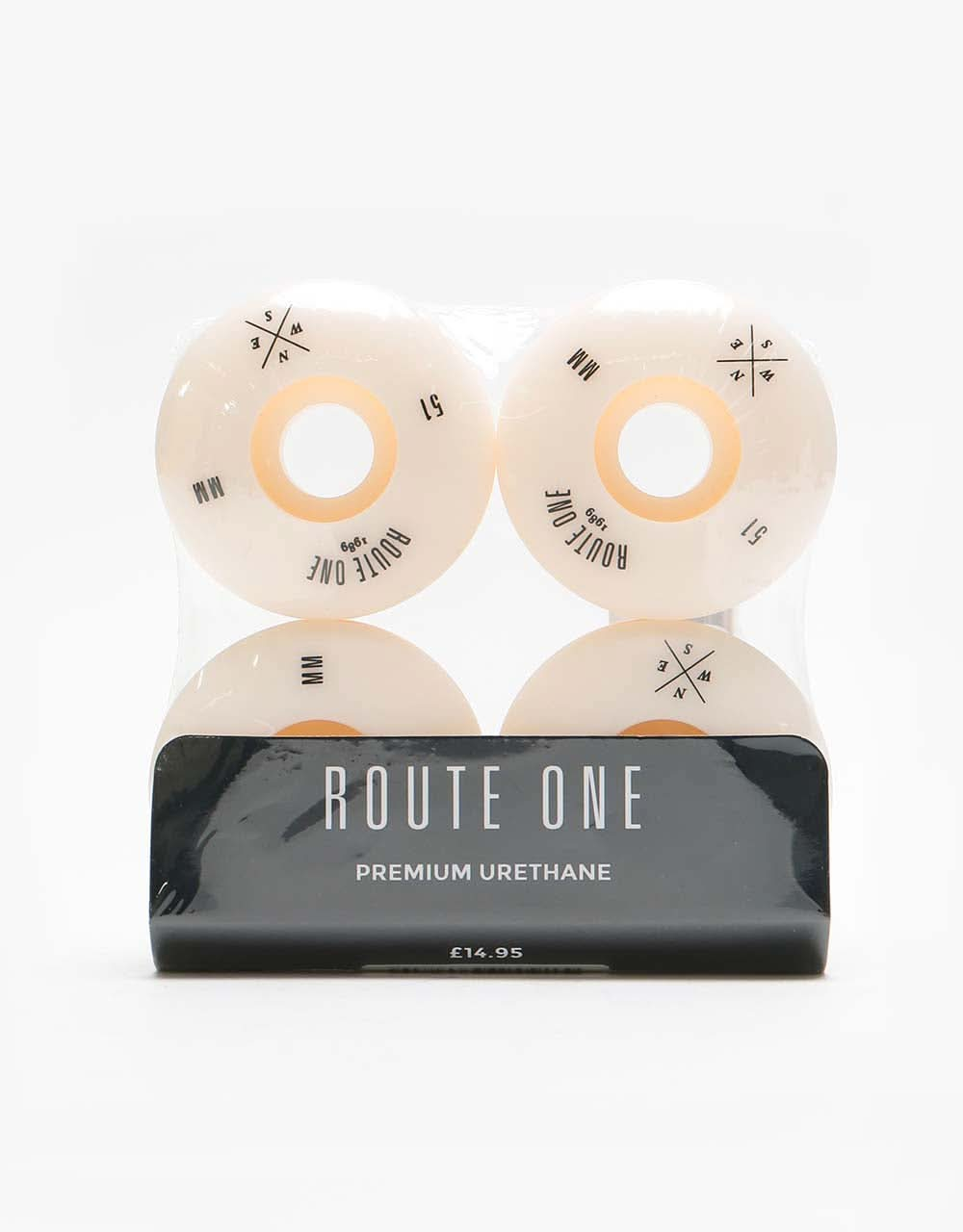 Route One Four Corners Skateboard-Rad – 51 mm