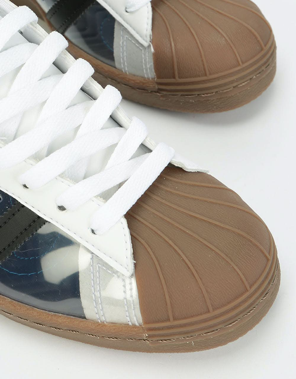 Adidas Superstar 80s x Blondey Skate Shoes - White/Black/Gum